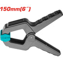 Pinza de Resorte para Sujecion de 6". Longitud de 150 mm. Fuerza de agarre: 15 Kg.
