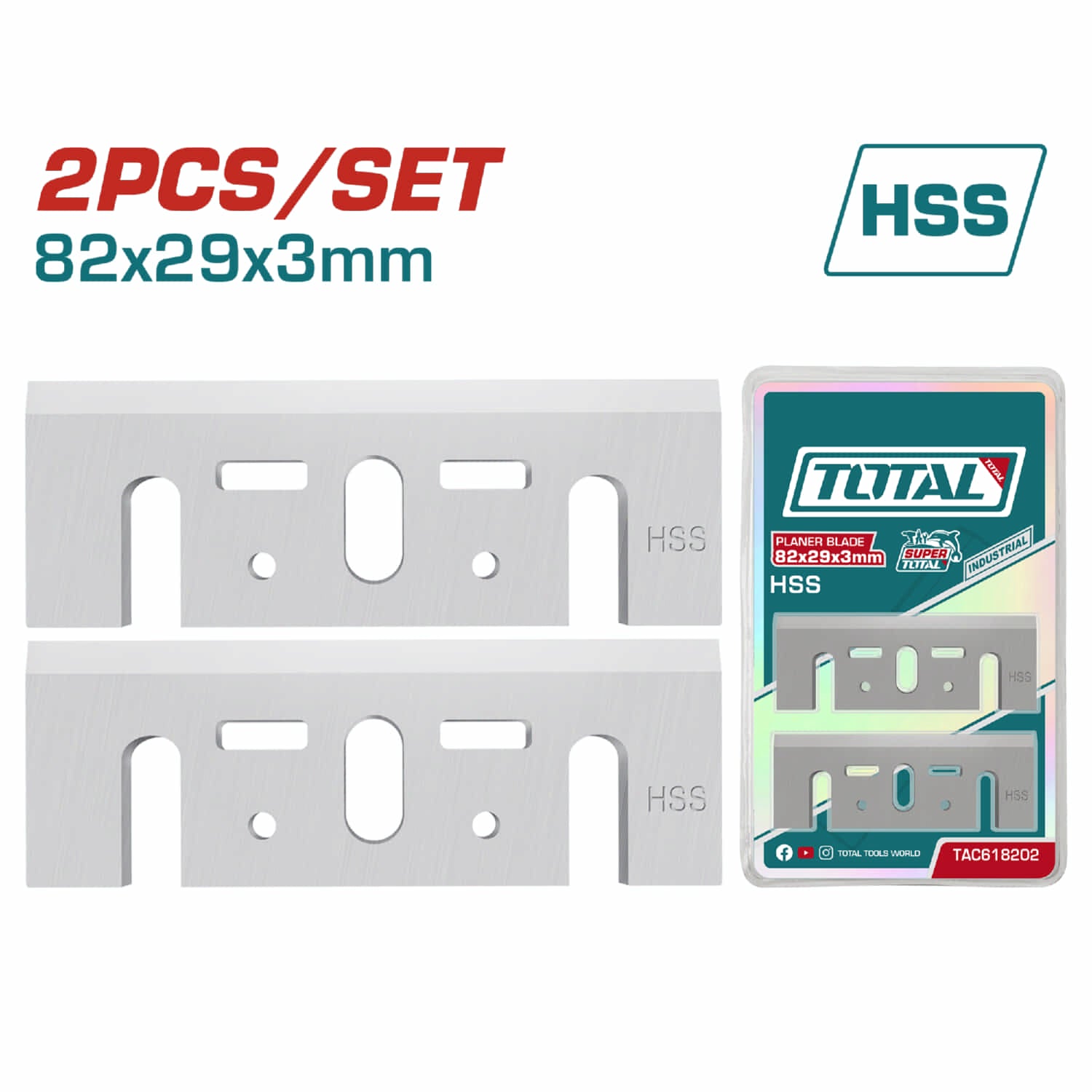 Cuchillas para cepillo de madera manual