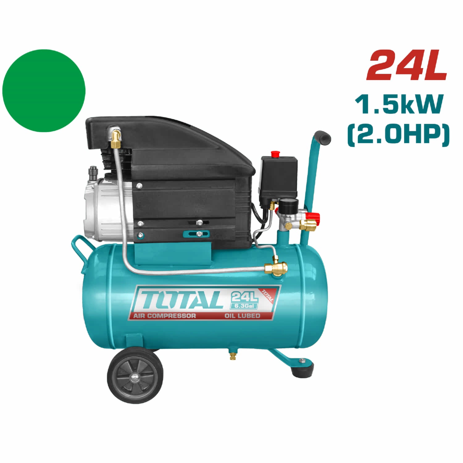 Compresor de aire 2Hp 24L 110V