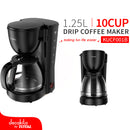Cafetera 10 tazas 750W. Filtro de nylon permanente