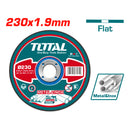 Disco de corte para metal plano 230 MM ( 9" ) X 1.9MM ( 5/64")X 22.2MM ( 7/8" )