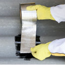 Cinta autoadhesiva asfáltica tapagoteras de 10 cm (4") x 10 mts largo Carbone RoofBand para techos