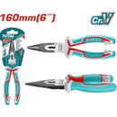 Alicate de punta larga 6"/160mm Cr-V.