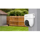 Cámara de seguridad 360° para exteriores con visión nocturna en color