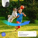 Cámara de seguridad 360° para exteriores con visión nocturna en color