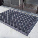 Alfombras comerciales de entrada para polvo Negro 7.5x7.5cm para Exteriores, Uso Comercial y Residencial. Alfombrilla (Borde Hembra)