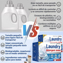 Hojas de Detergente Ultrafinas y Concentradas – Se Disuelven en Lavadora (Pack de 120). Deja la ropa olorosa y suave. Jabón para lavar