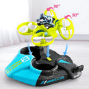 Juguete 3 en 1 para Niños con Control Remoto: Auto, Dron Volador y Lancha Acuática.