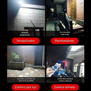 Reflector LED con Panel Solar con Alcence 2000 m². Luz LED IP67. Duración de 18-36 horas.