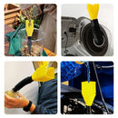 Embudo Flexible de Plástico con Manguera y Boquilla. Para Combustibles, Aceites y Relleno de Botellas o Garrafas sin Derrames.