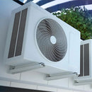 Soporte Bracket Para Compresor de Aire Acondicionado de 12,000 a 18,000 BTU en Acero Inoxidable Reforzado