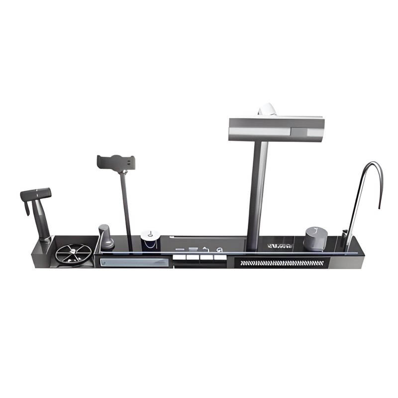 Mando completo para fregador de cocina multifunción empotrable 80x46x22cm