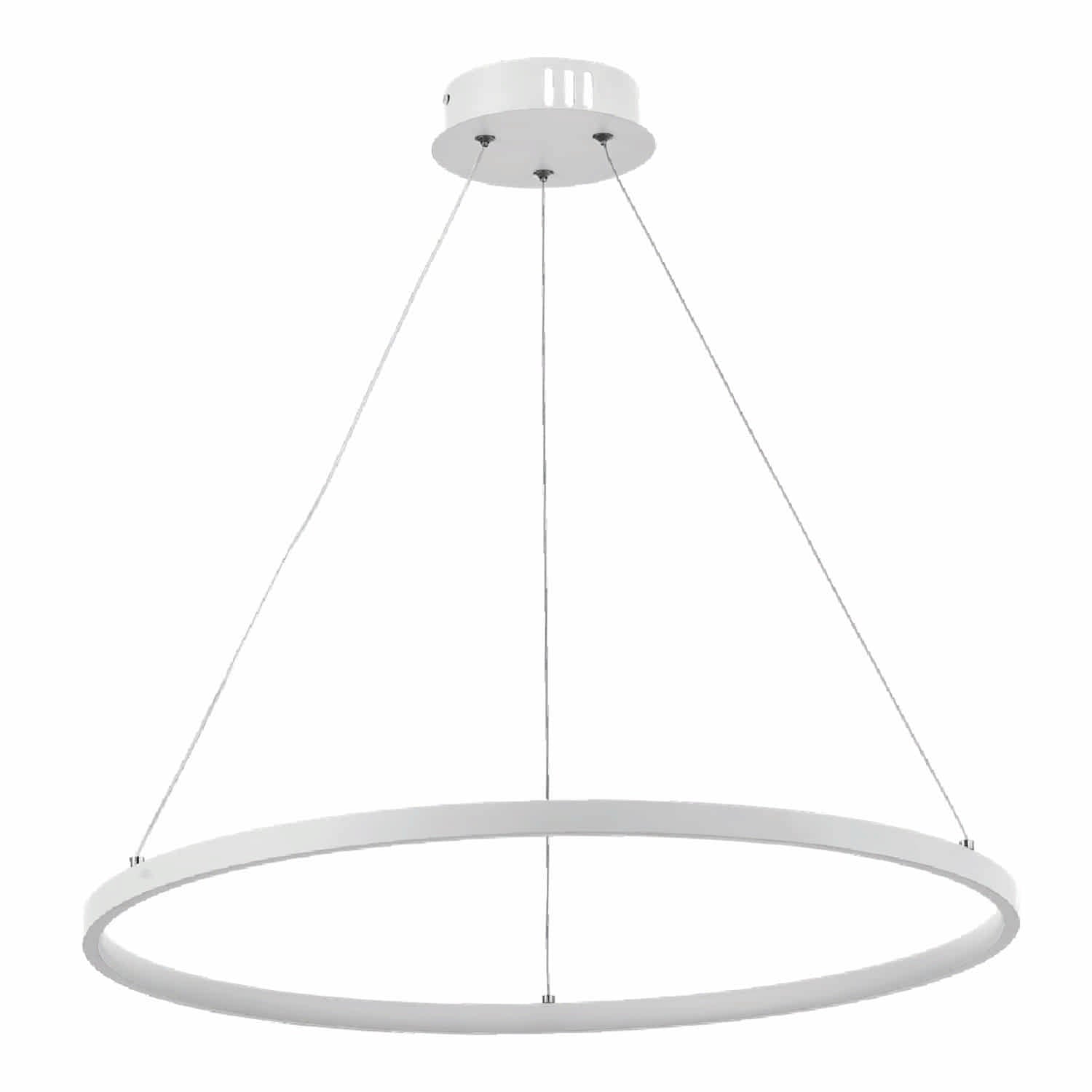 LAMPARA COLGANTE LED BLANCA 37W 3K