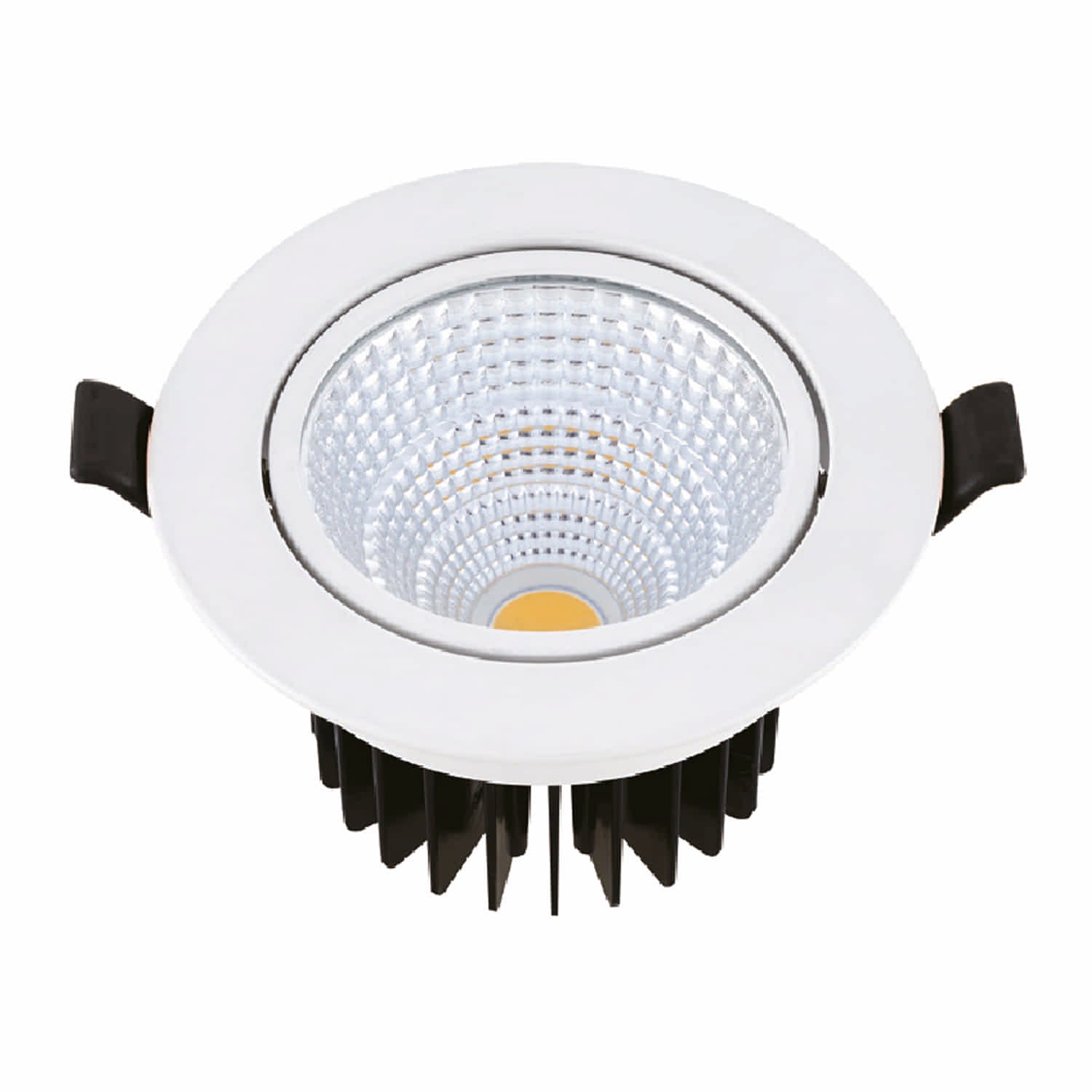 Lámpara de Techo Downlight LED 36W, 3600 lm, Luz CCT 3000K/4000K/6500K, Blanco, 160x113 mm. Lámpara Empotrable.