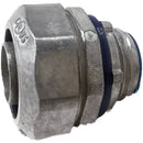 Conector Cajilla Metalica - Tuberia Liquid Tigth De 1/2".  Material Zinc. Certificado UL-E365150.