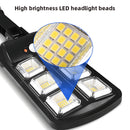 Lámpara Solar LED de Pared con Sensor de Movimiento y Control Remoto. 3 Modos de Iluminación. Luz Exterior.