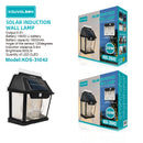 Lámpara Solar LED De Pared Con Sensor De Movimiento. Luz Exterior de  600 Lúmenes. 3 Niveles De Brillo.