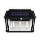 Lámpara Solar LED De Pared Con Sensor De Movimiento. Luz Exterior 28W C. 900 lúmenes. 3 niveles De Brillo.