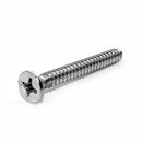 Tornillo Auto Cabeza Plana Phs 12X2 Galvanizado. (Pack 100 Unid)