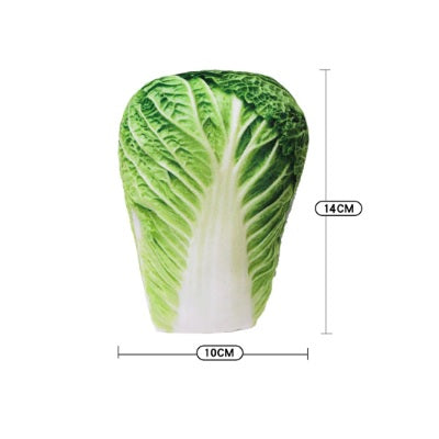 Juguete para perro con sonido. Peluche de Lechuga. Tamaño 14 x 10cm.