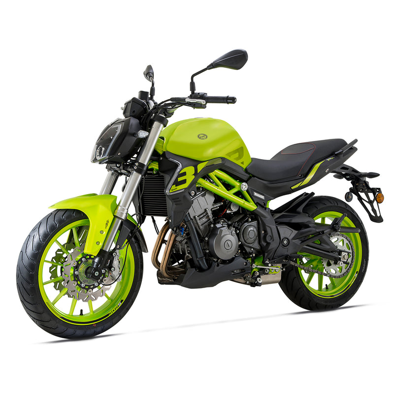 Benelli 302S 300cc Color VERDE Motor Bicilindrico Paralelo enfriado por liquido