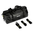 Bolso para motocicleta Rhinowalk 100% impermeable de 65L de capacidad. Negro