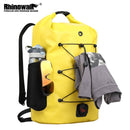 Bolso Dry Bag 100% Impermeable 25L Gris Rhinowalk