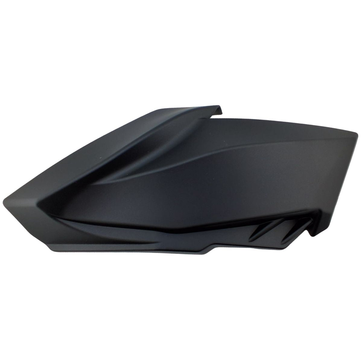 Covertor derecho del faro delantero negro (RK150) HEADLIGHT RIGHT GUARD BOARD MATT BLACK L1