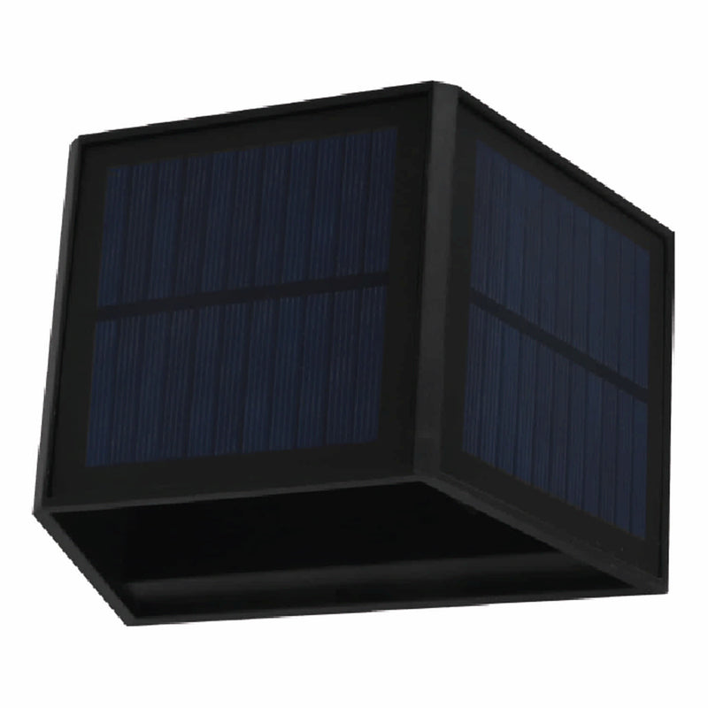 Lámpara de Pared Solar LED 6W CCT, 500lm, 3000K/4000K/6500K, 155x100x97mm, Batería 3.7V 2000mAh Luz. solar para exteriores.