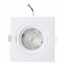 OJO DE BUEY LED BLANCO CUADRADO 7W 30K ojo de buey LED de 3Watts, 210 lumens con una temperatura de