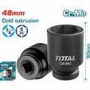 Dados sockets impacto 3/4" 48mm. Material CrMo