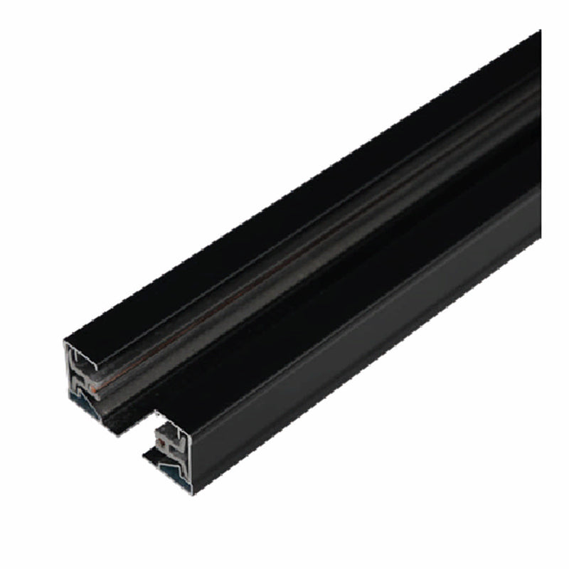 RIEL NEGRO 2M ALUMINIO riel negro de 2 metro de aluminio es una opción versátil y funcional para sis