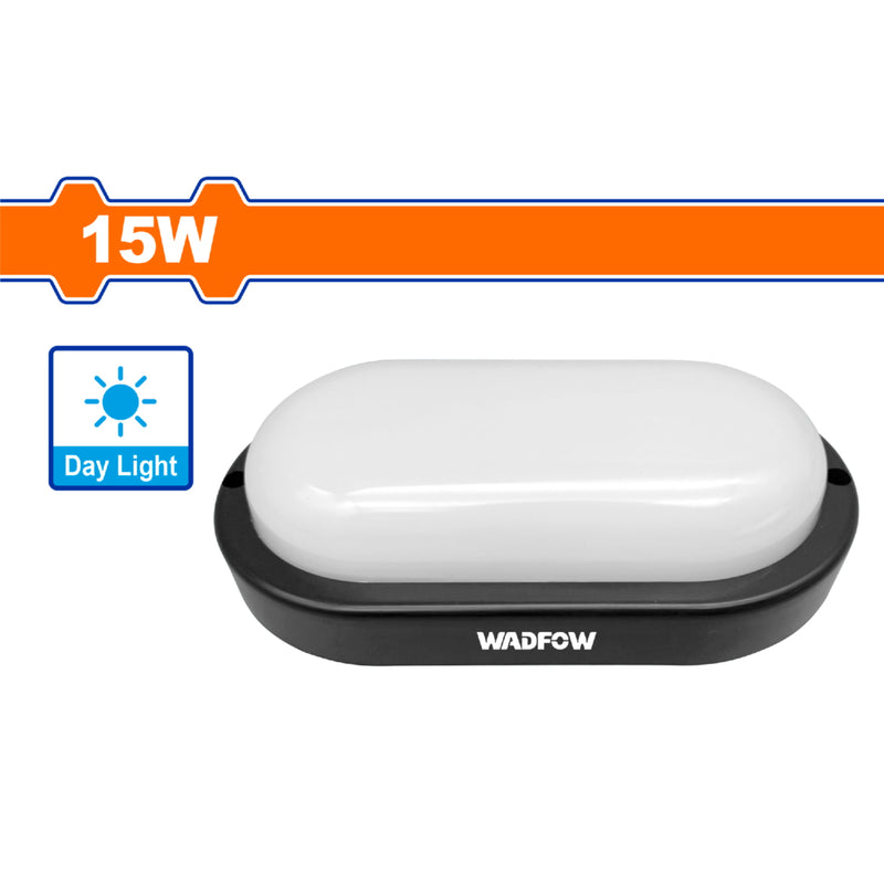 Lámpara Ovalada LED 15W 6500K Luz diurna 100~265V/50-60Hz 25000 Horas 1200lm IP54