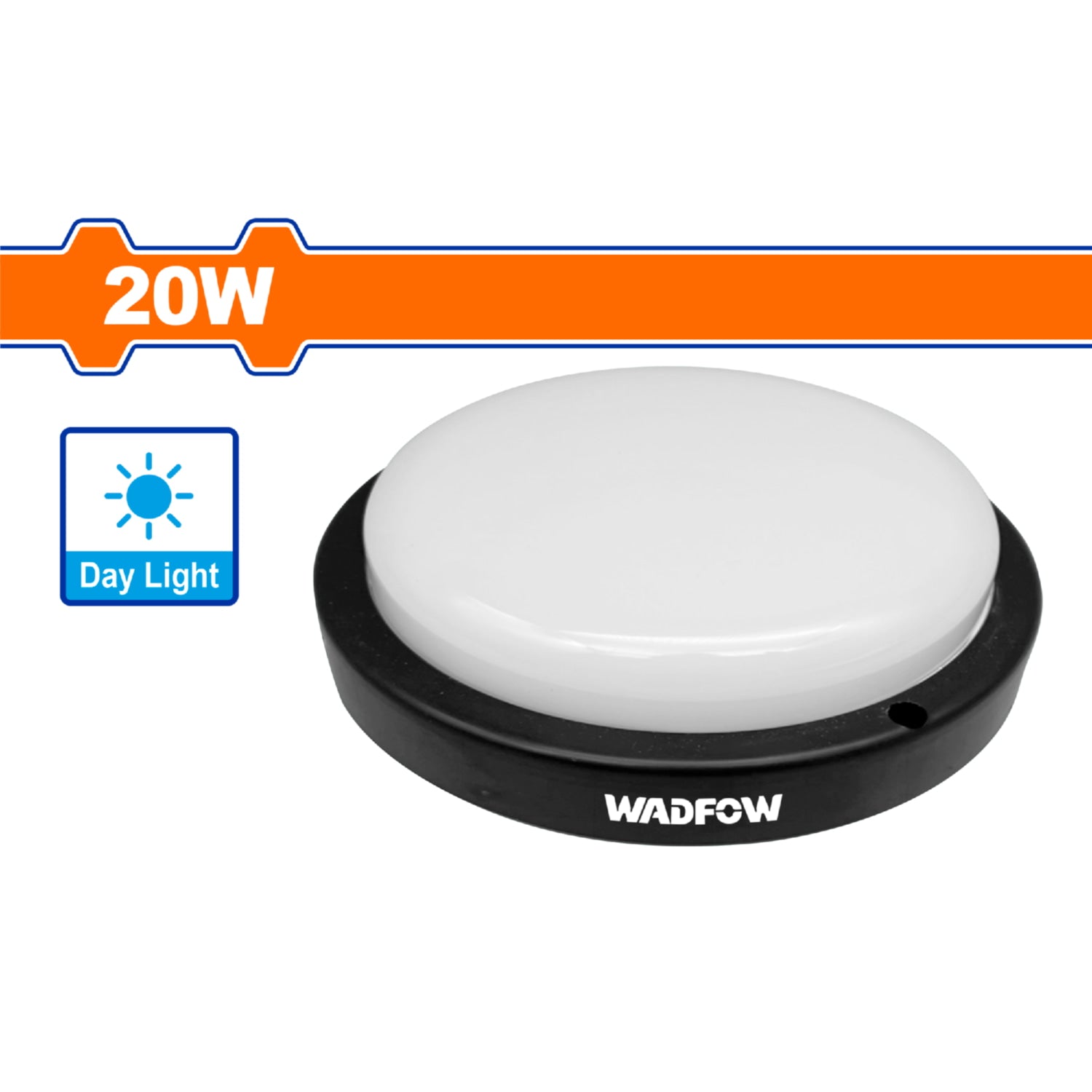 Lámpara Redonda LED 20W 6500K Luz diurna 100~265V/50-60Hz 25000 Horas 1600lm IP54