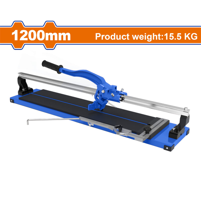Cortador de Azulejos Baldosas cerámica 1200mm. Espesor de corte: 14mm. Corte a presión baldosas porcelanatos