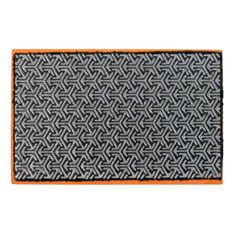 Esponja De Diamante G100 Naranja, Tamaño: 90x60x30mm, 100 Grano - Muy Grueso, Usar En Vidrio, Porcelana, Cerámica, Mármol, Granito, Concreto.