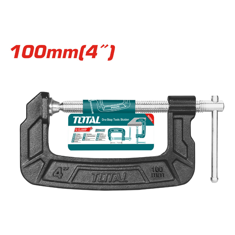 Abrazaderas G de 4".