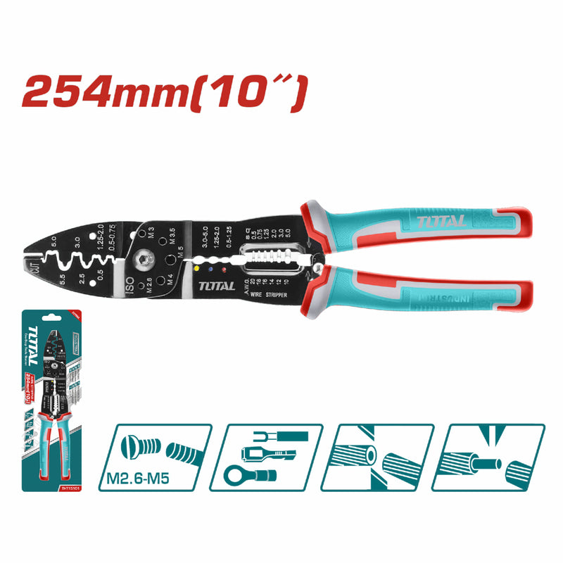 Pinza para separar revestimiento de alambre 10"/254mm.