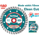 Disco diamantado turbo para concreto 7"x7/8"