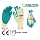 (1 Par) Guantes De Latex . Media XL.