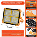 Reflector Solar LED 9000W Recargable con Power Bank IP66 para Exteriores