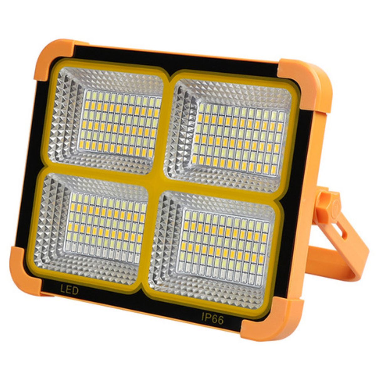 Reflector Solar LED 9000W Recargable con Power Bank IP66 para Exteriores