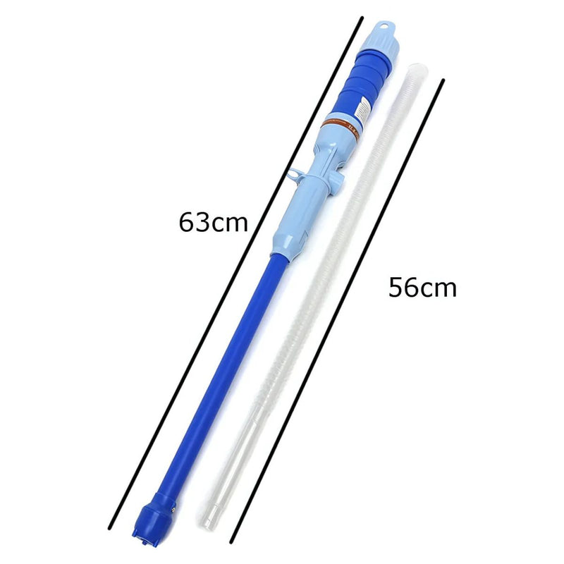 Bomba Eléctrica Portátil para Combustible y Agua. Extractor de Líquidos. Sifón Automático para transferencia de gasolina.