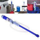 Bomba Eléctrica Portátil para Combustible y Agua. Extractor de Líquidos. Sifón Automático para transferencia de gasolina.