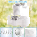 Cabezal de Grifo 3 en 1 con Dispensador de Jabón y Manguera Extensible. Boquilla Multifunción para llave de fregadero.