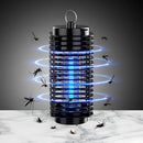 Lámpara Mata insectos. Trampa para mosquitos eléctrica 110V. Luz UV 360° para Interiores y Exteriores.