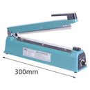 Selladora Lineal Eléctrica de 30cm con Regulador de Temperatura 110V. Máquina Selladora de Impulso para Bolsas Plásticas, Aluminio y Kraft.