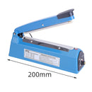 Selladora Lineal Eléctrica de 20cm con Regulador de Temperatura 110V. Máquina Selladora de Impulso para Bolsas Plásticas, Aluminio y Kraft.
