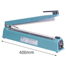Selladora Lineal Eléctrica de 40cm con Regulador de Temperatura 110V. Máquina Selladora de Impulso para Bolsas Plásticas, Aluminio y Kraft.