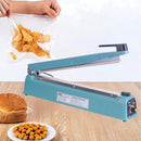 Selladora Lineal Eléctrica de 40cm con Regulador de Temperatura 110V. Máquina Selladora de Impulso para Bolsas Plásticas, Aluminio y Kraft.